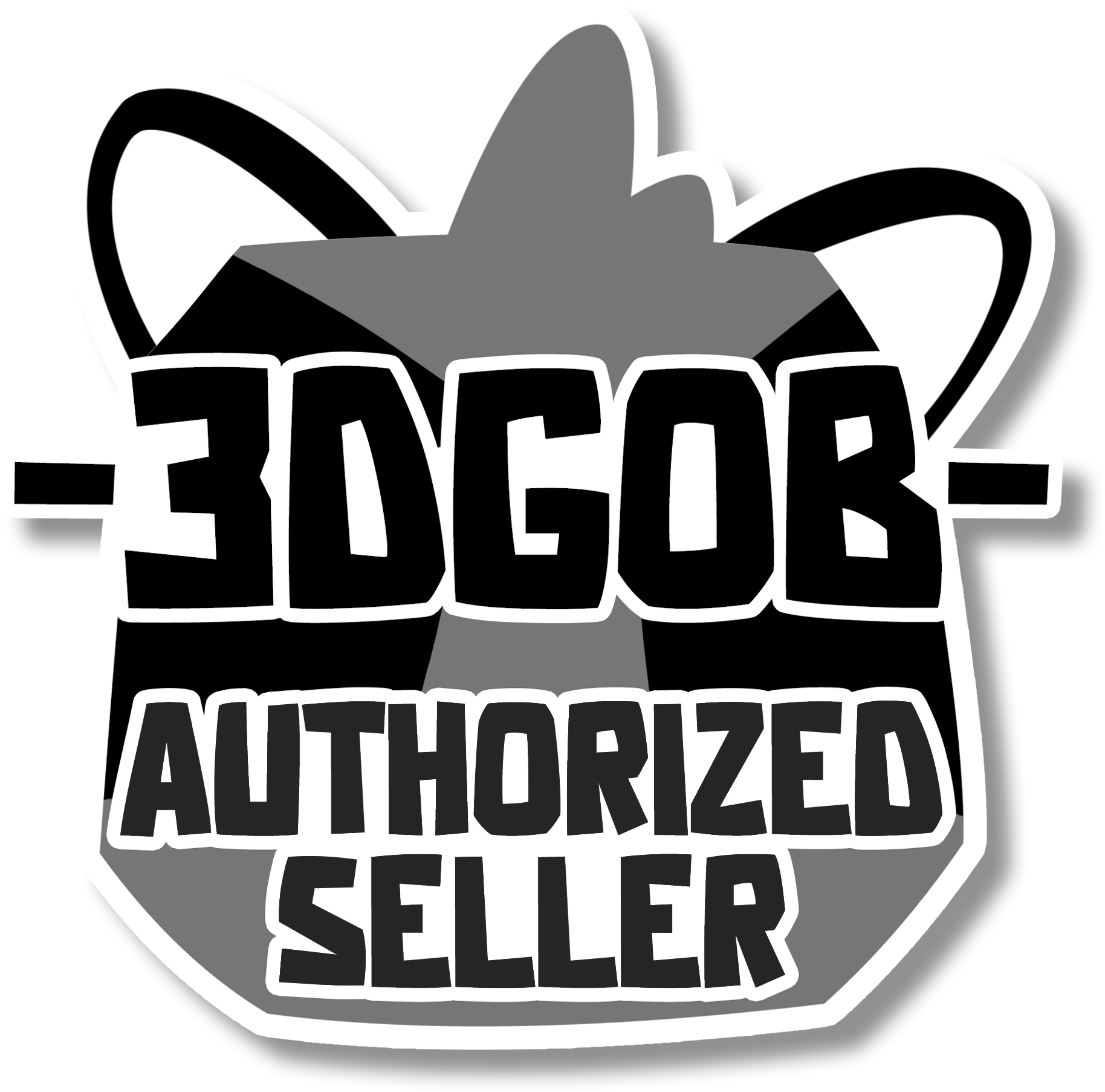 3D GOB authorized seller badge