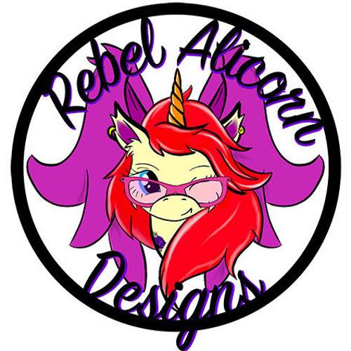 Rebel Alicorn Designs authorized seller badge