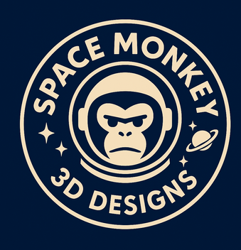Space Monkey 3D Designs authorized seller badge